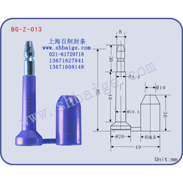 verrouiller les joints BG-Z-013, joint de récipient